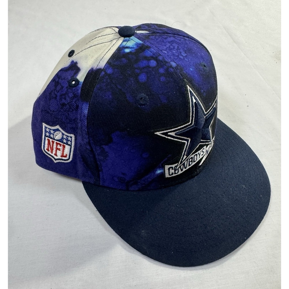 New Era‎ Dallas Cowboys Blue Ink Tiedye Pattern 9Fifty Snapback Adjustable 2023